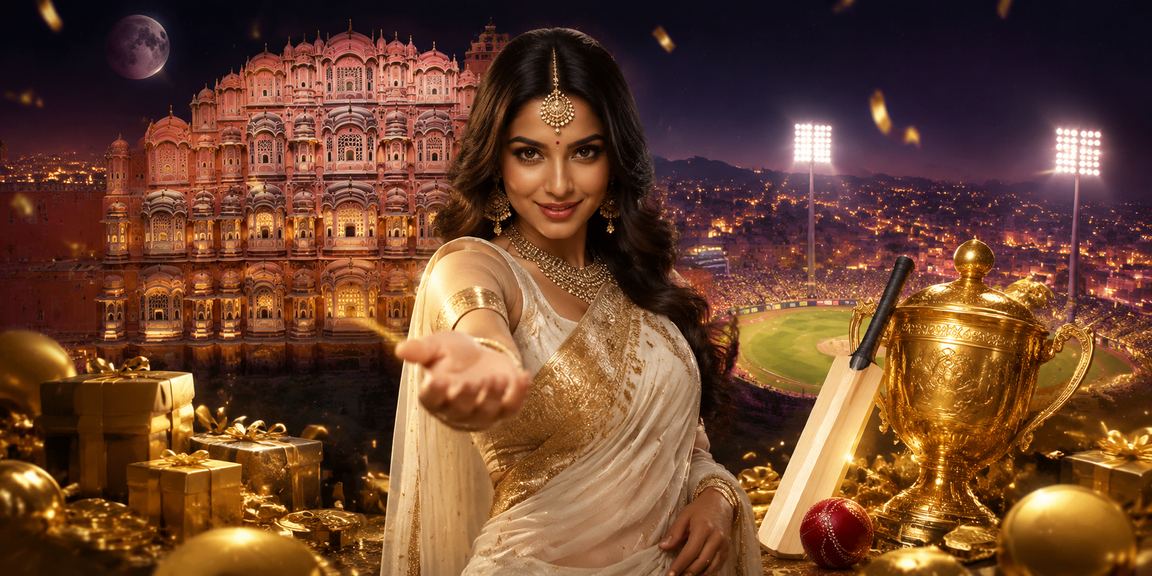 Jaipur Hawa Mahal cricket and betting scene